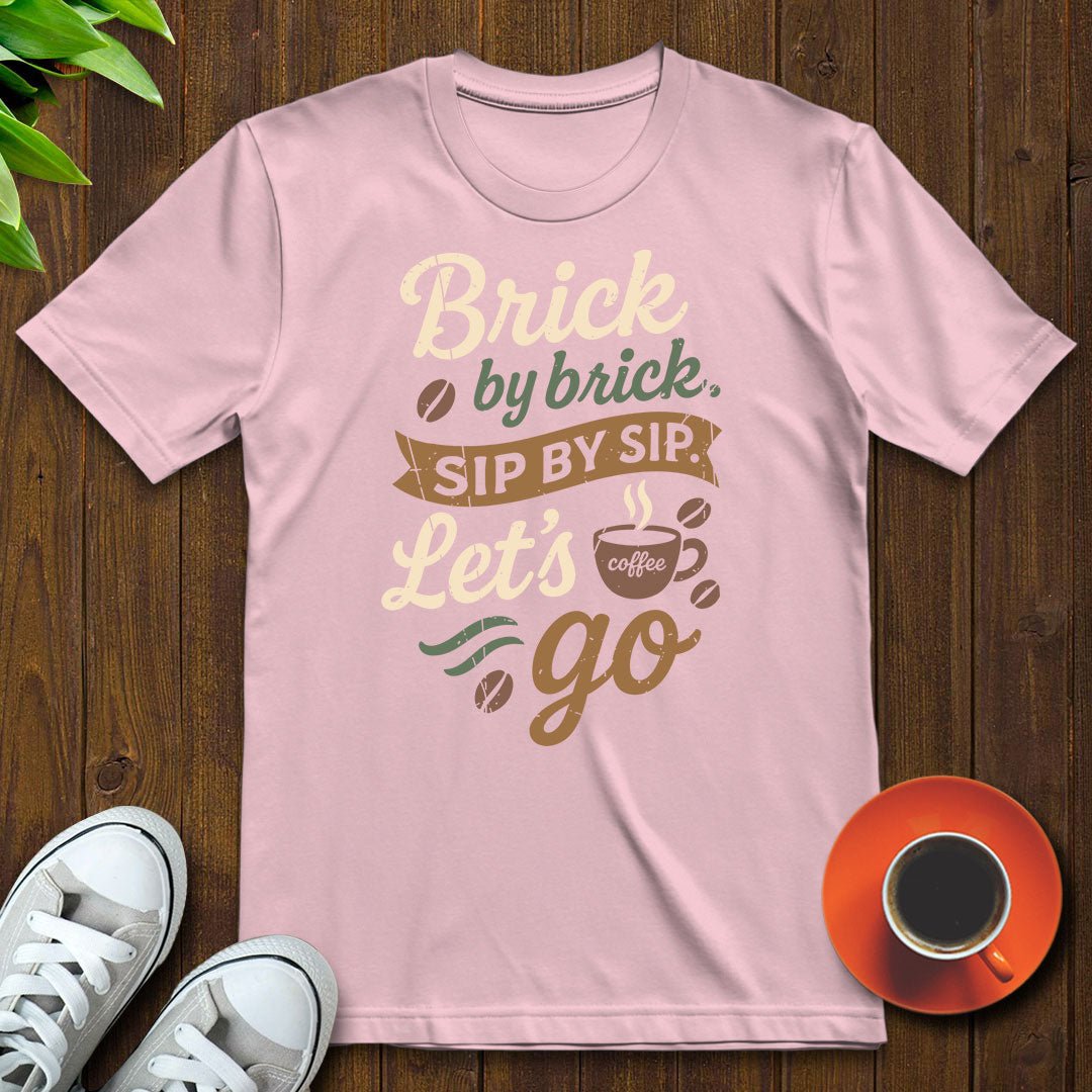 Brick by brick T-shirt - Witty Brews