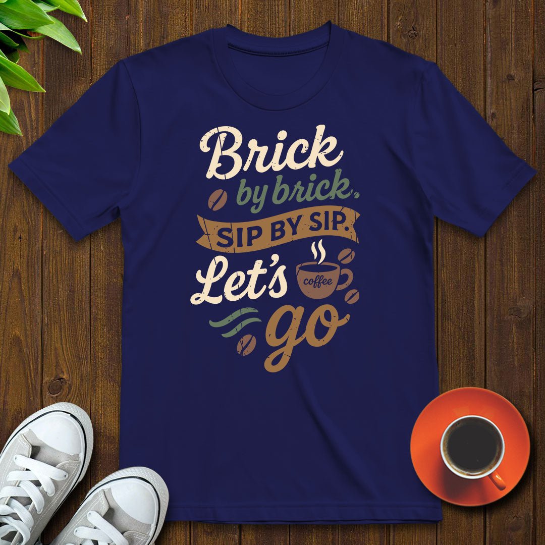 Brick by brick T-shirt - Witty Brews