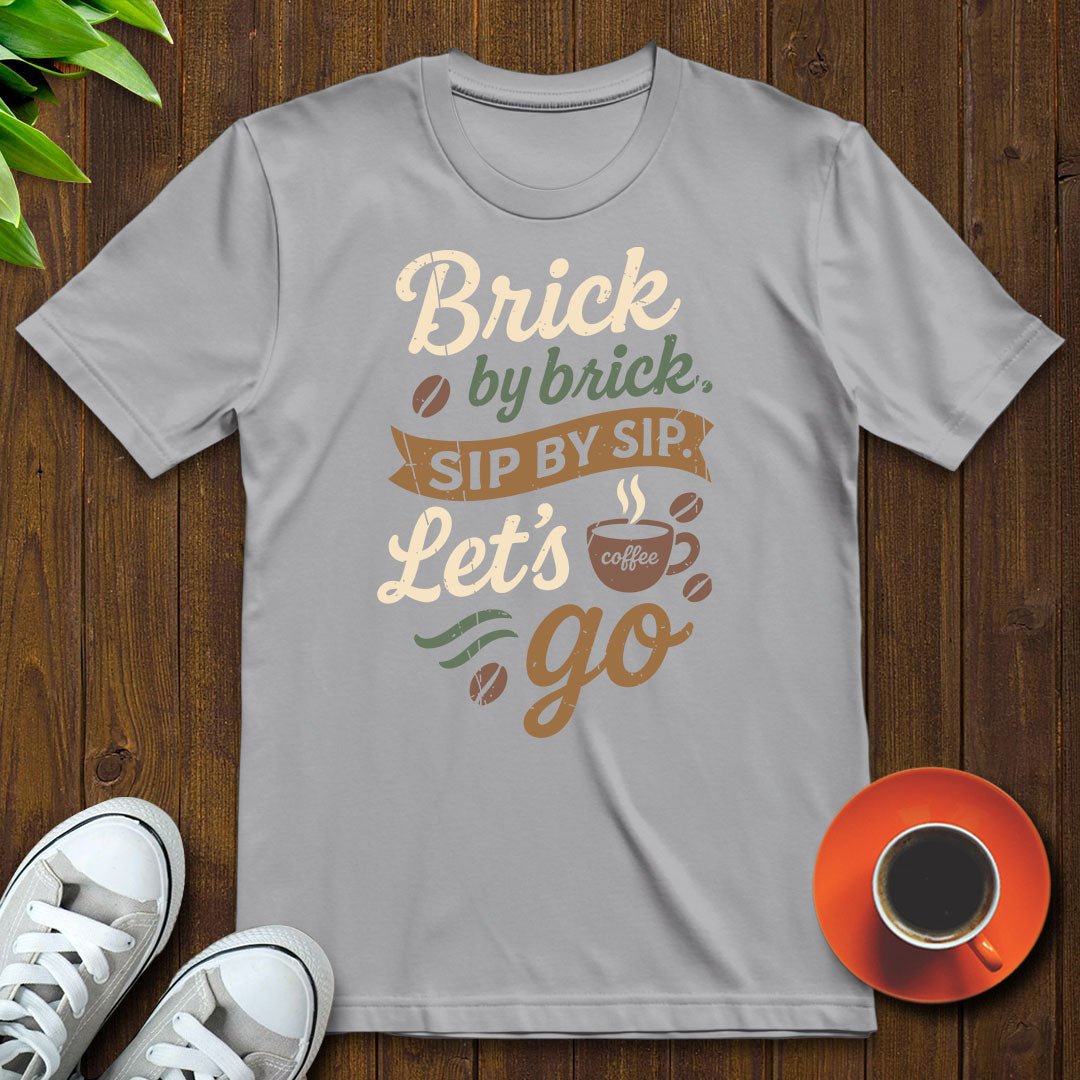 Brick by brick T-shirt - Witty Brews