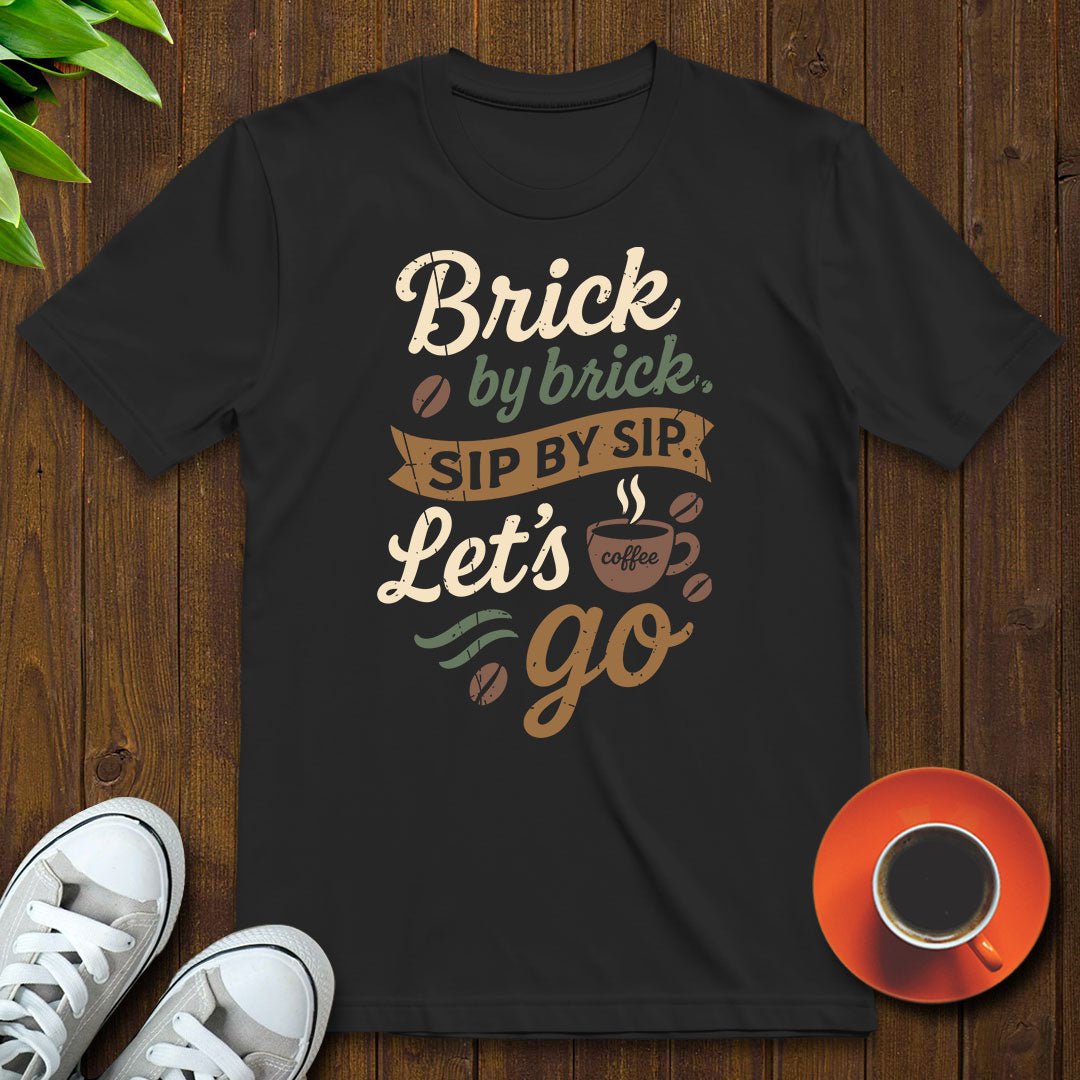 Brick by brick T-shirt - Witty Brews