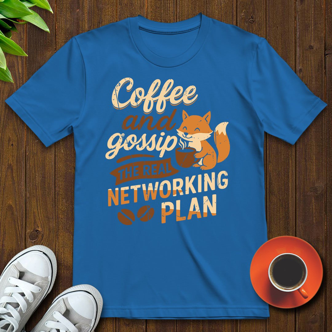 Coffee and gossip T-shirt - Witty Brews