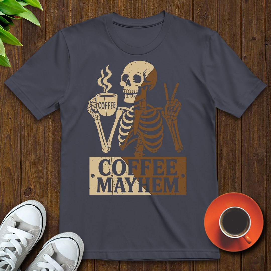 Coffee Mayhem T-shirt - Witty Brews