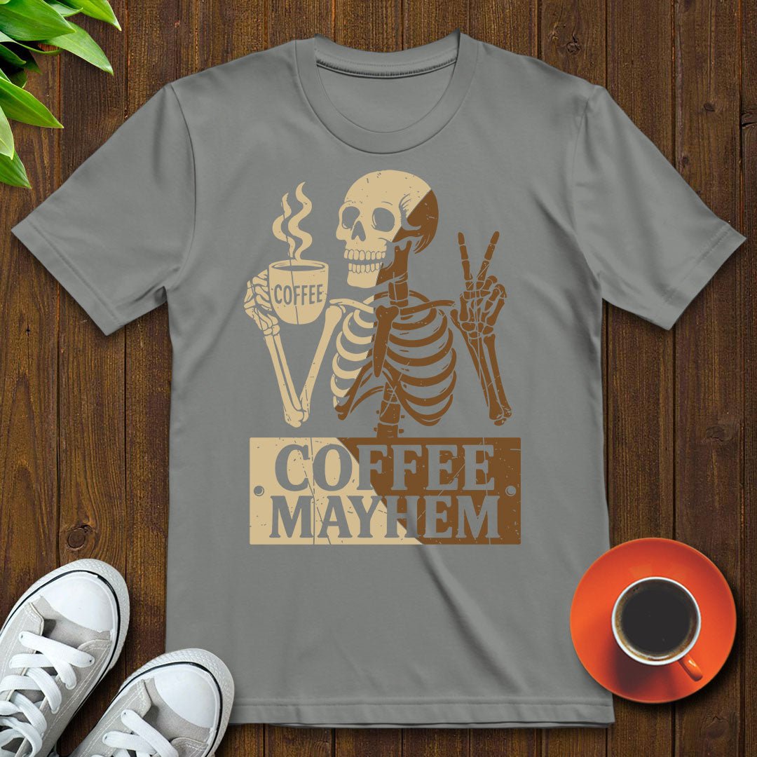 Coffee Mayhem T-shirt - Witty Brews