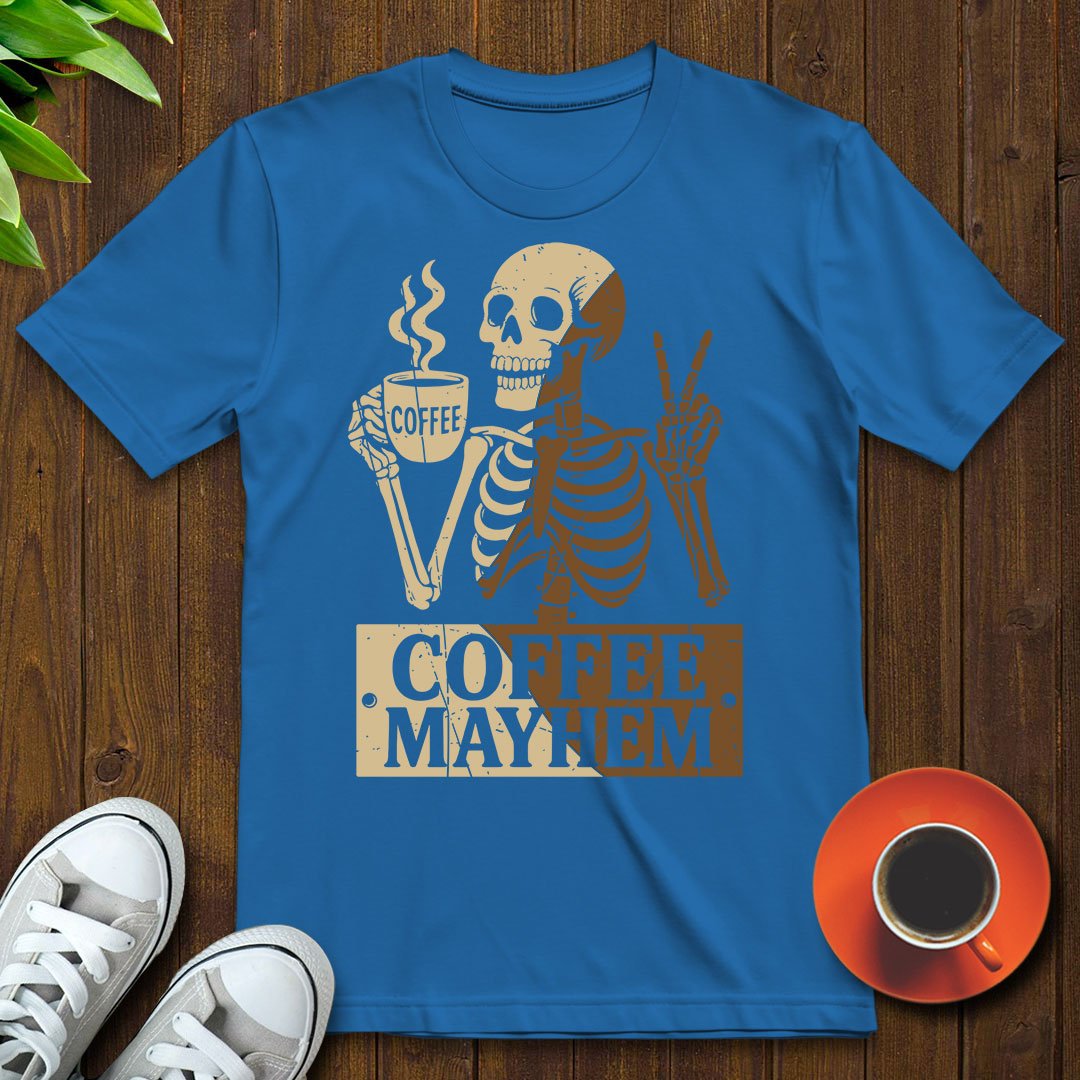 Coffee Mayhem T-shirt - Witty Brews