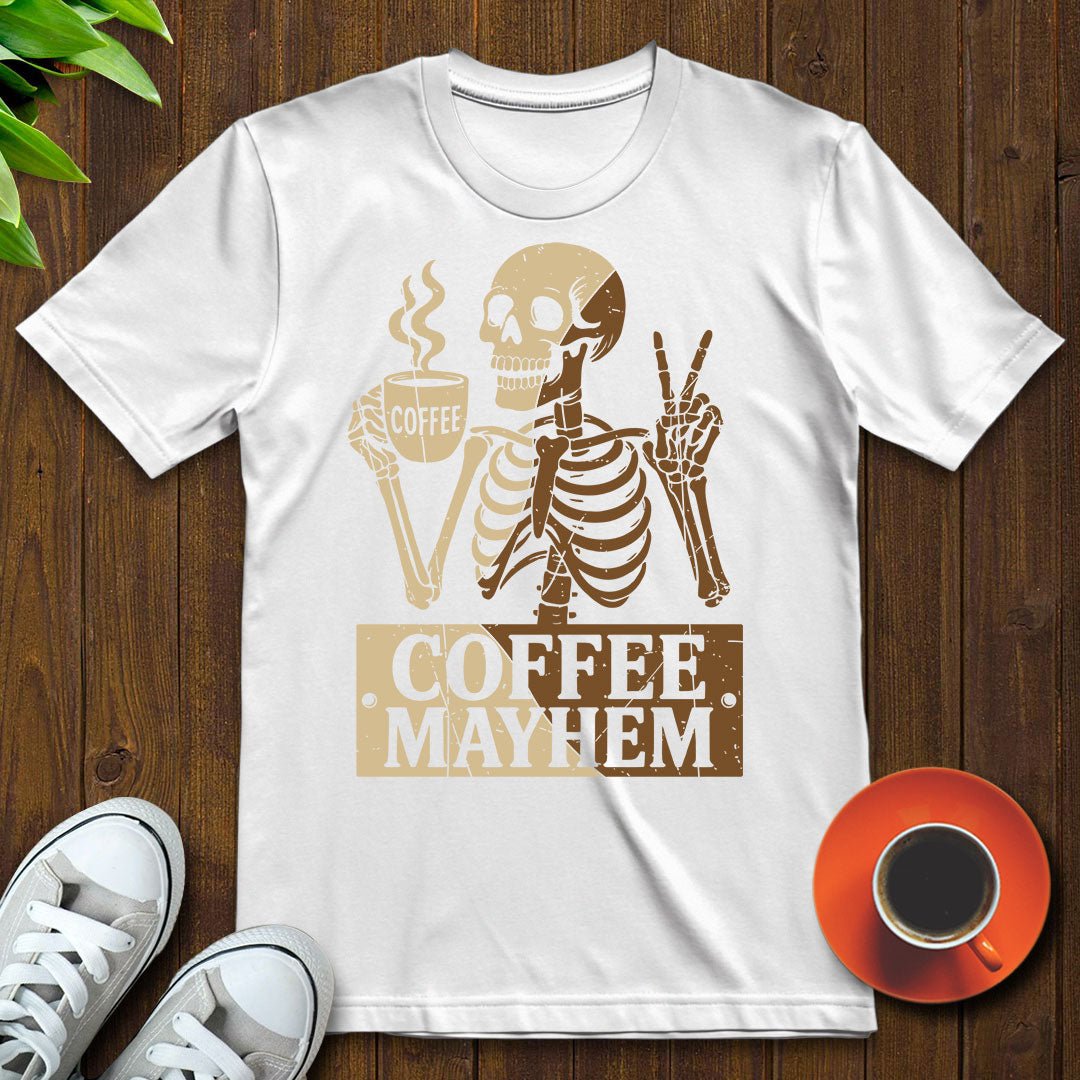 Coffee Mayhem T-shirt - Witty Brews