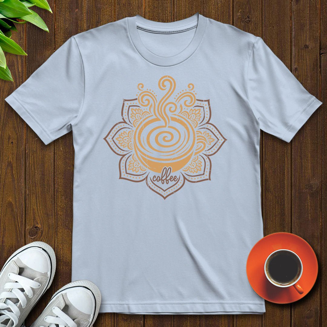 Mandala Coffee T-shirt - Witty Brews