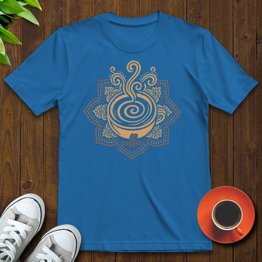 Mandala Coffee T-shirt - Witty Brews