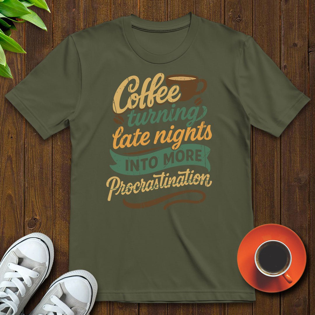 Procrastination T-shirt - Witty Brews