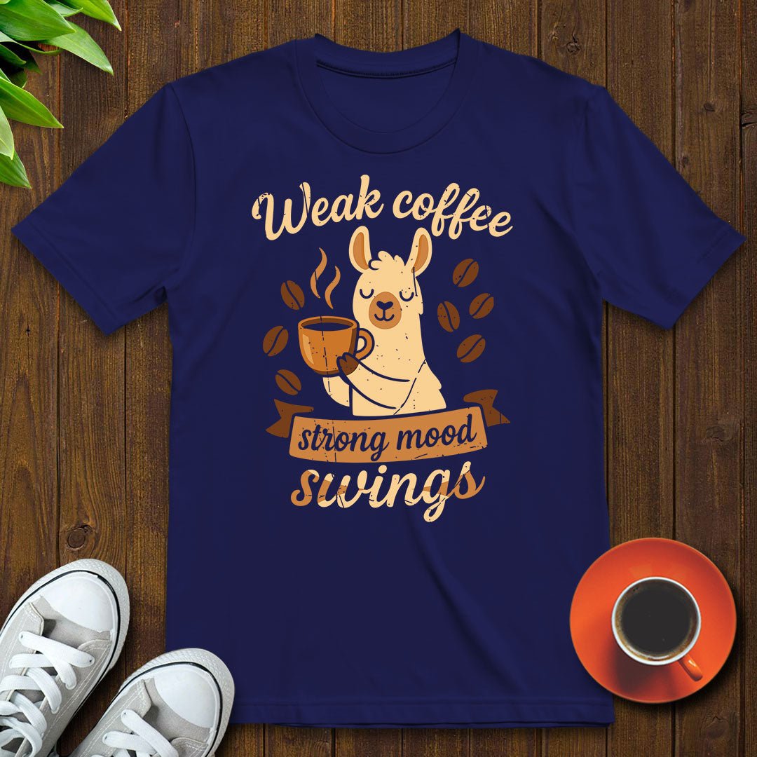 Weak coffee T-shirt - Witty Brews