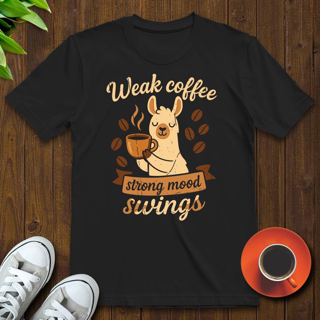 Weak coffee T-shirt - Witty Brews