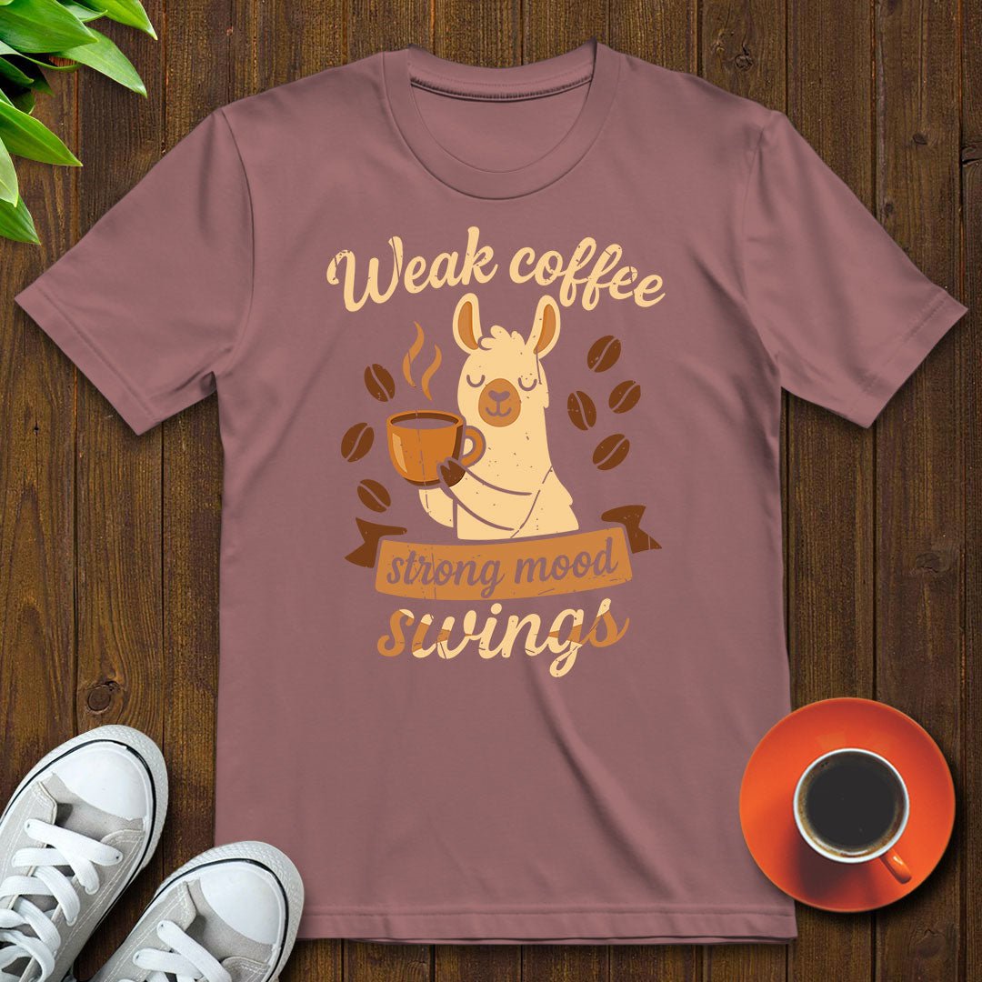 Weak coffee T-shirt - Witty Brews