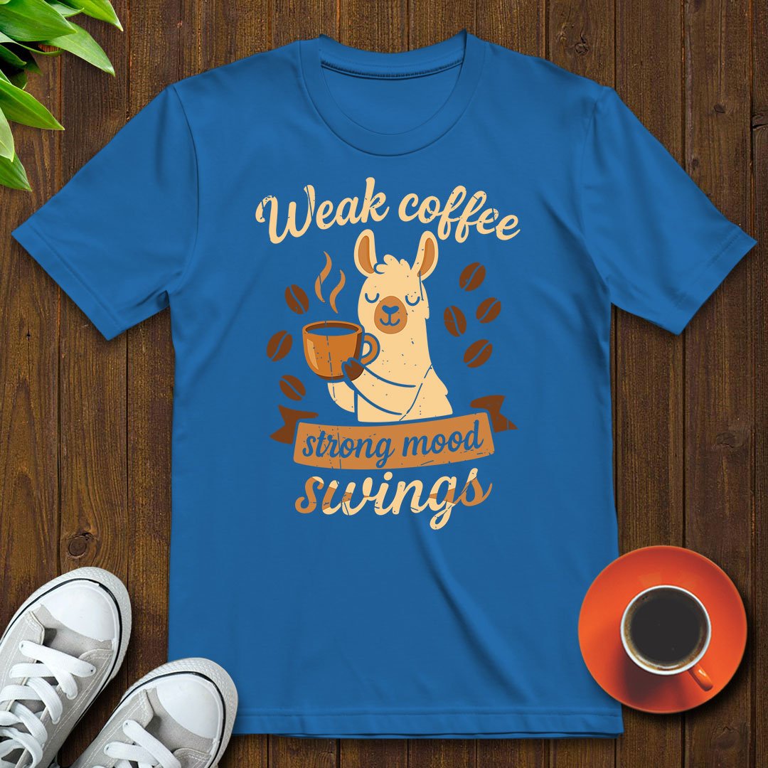 Weak coffee T-shirt - Witty Brews