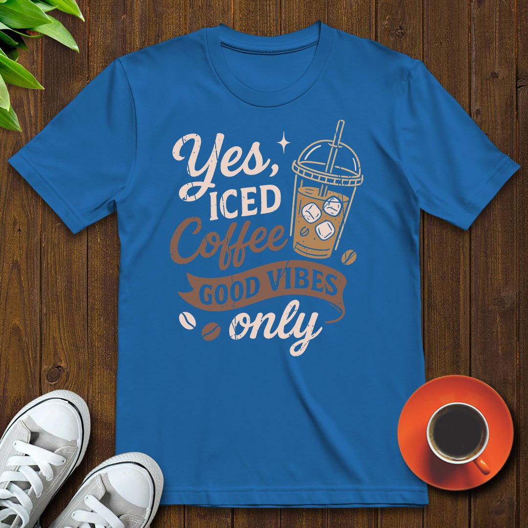 Yes iced coffee T-shirt - Witty Brews