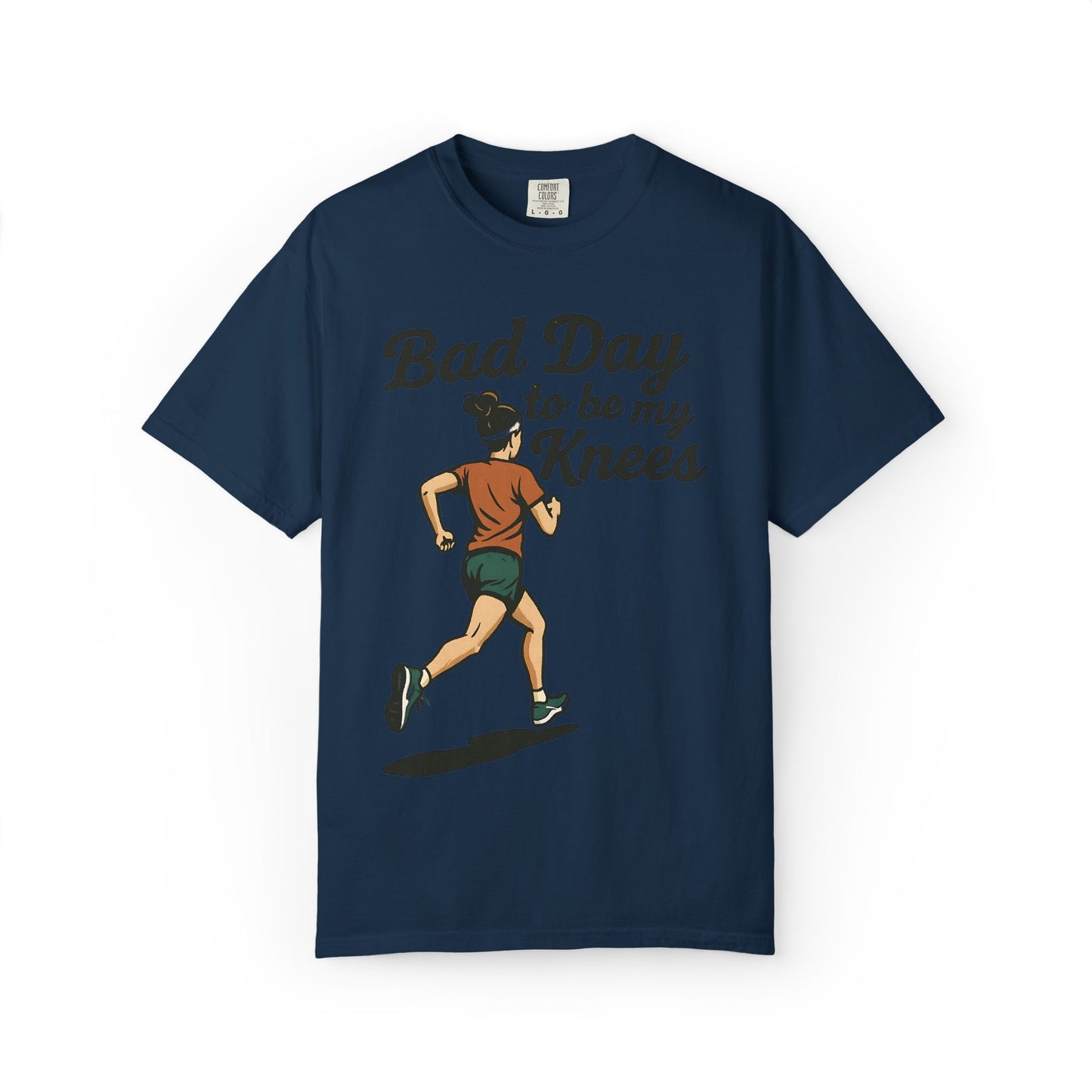 Bad Day to Be My Knees Running T-Shirt — Funny Runner Gift