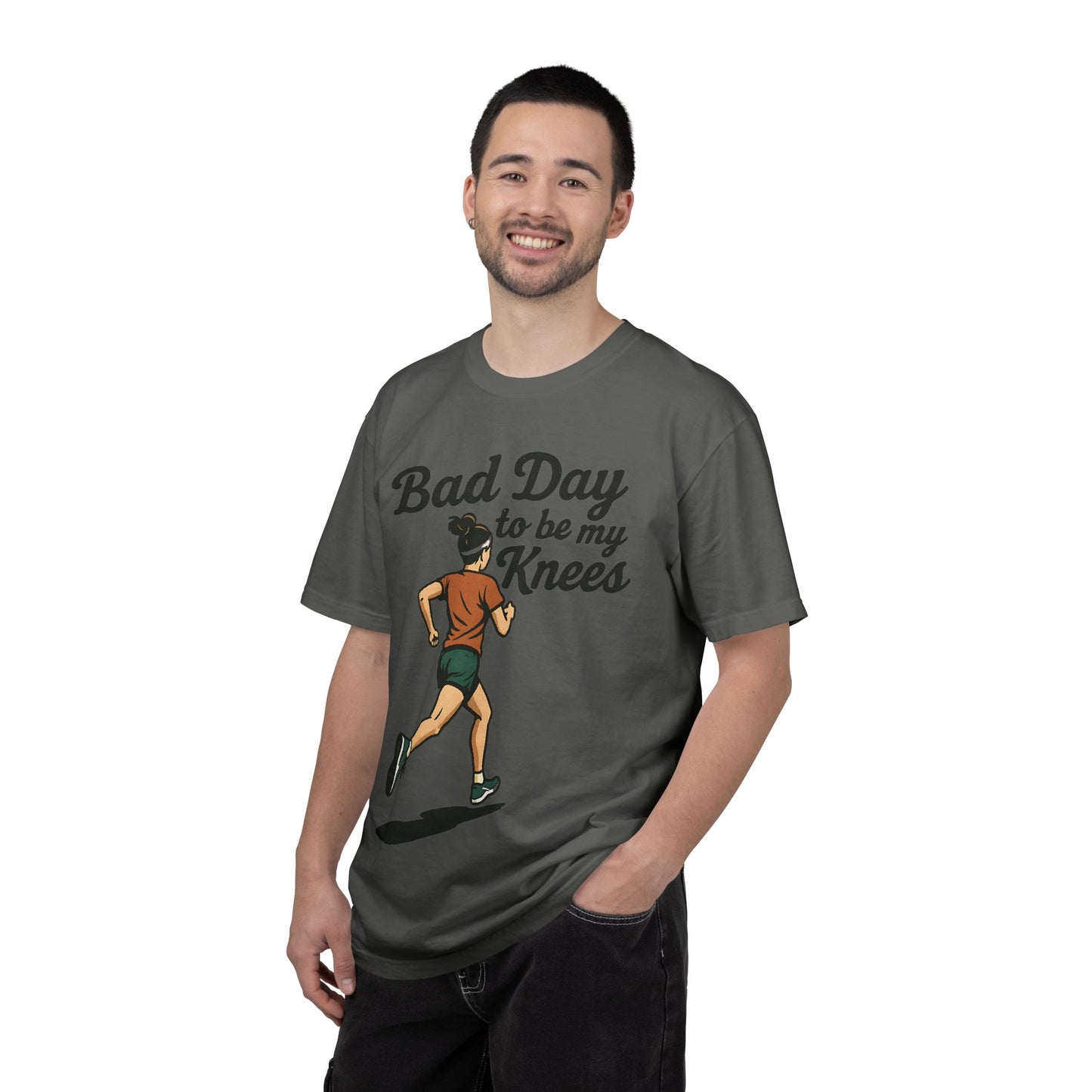 Bad Day to Be My Knees Running T-Shirt — Funny Runner Gift