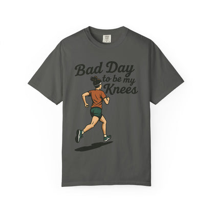 Bad Day to Be My Knees Running T-Shirt — Funny Runner Gift
