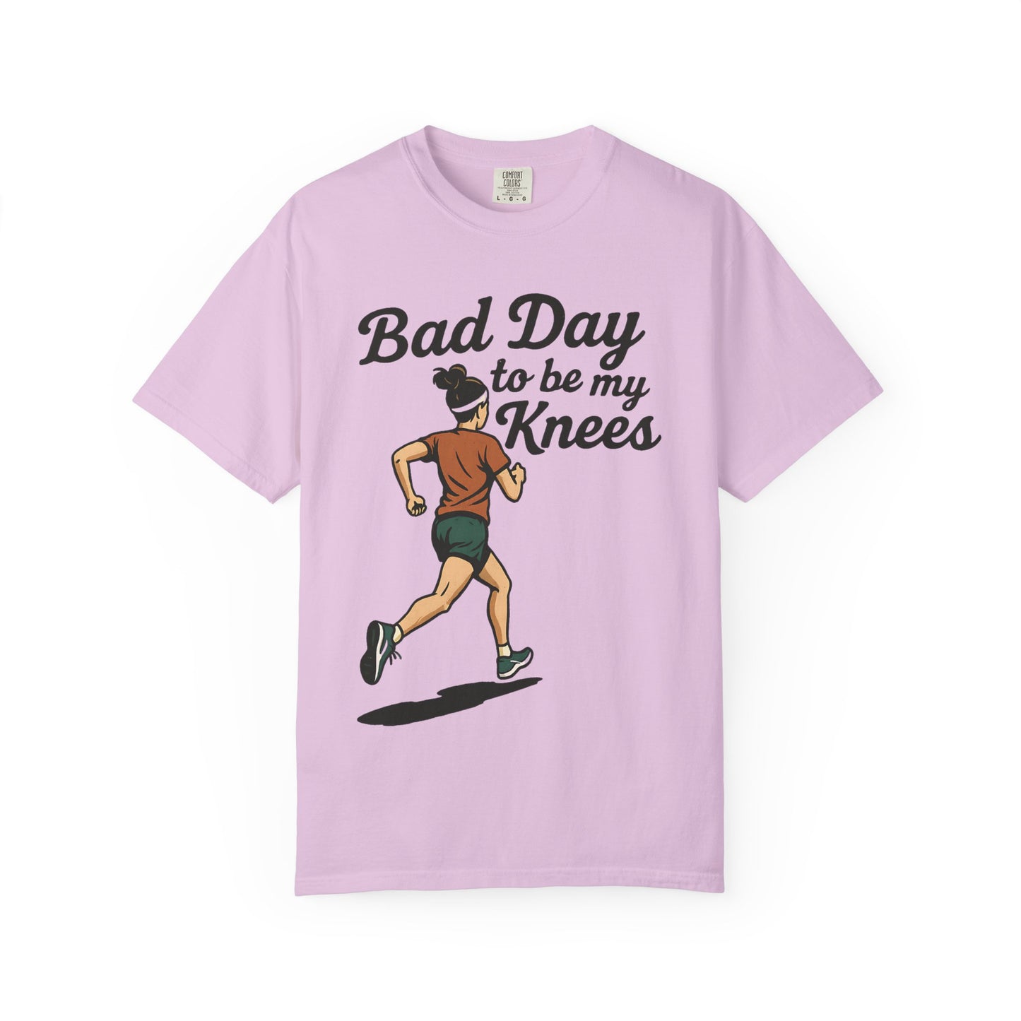 Bad Day to Be My Knees Running T-Shirt — Funny Runner Gift