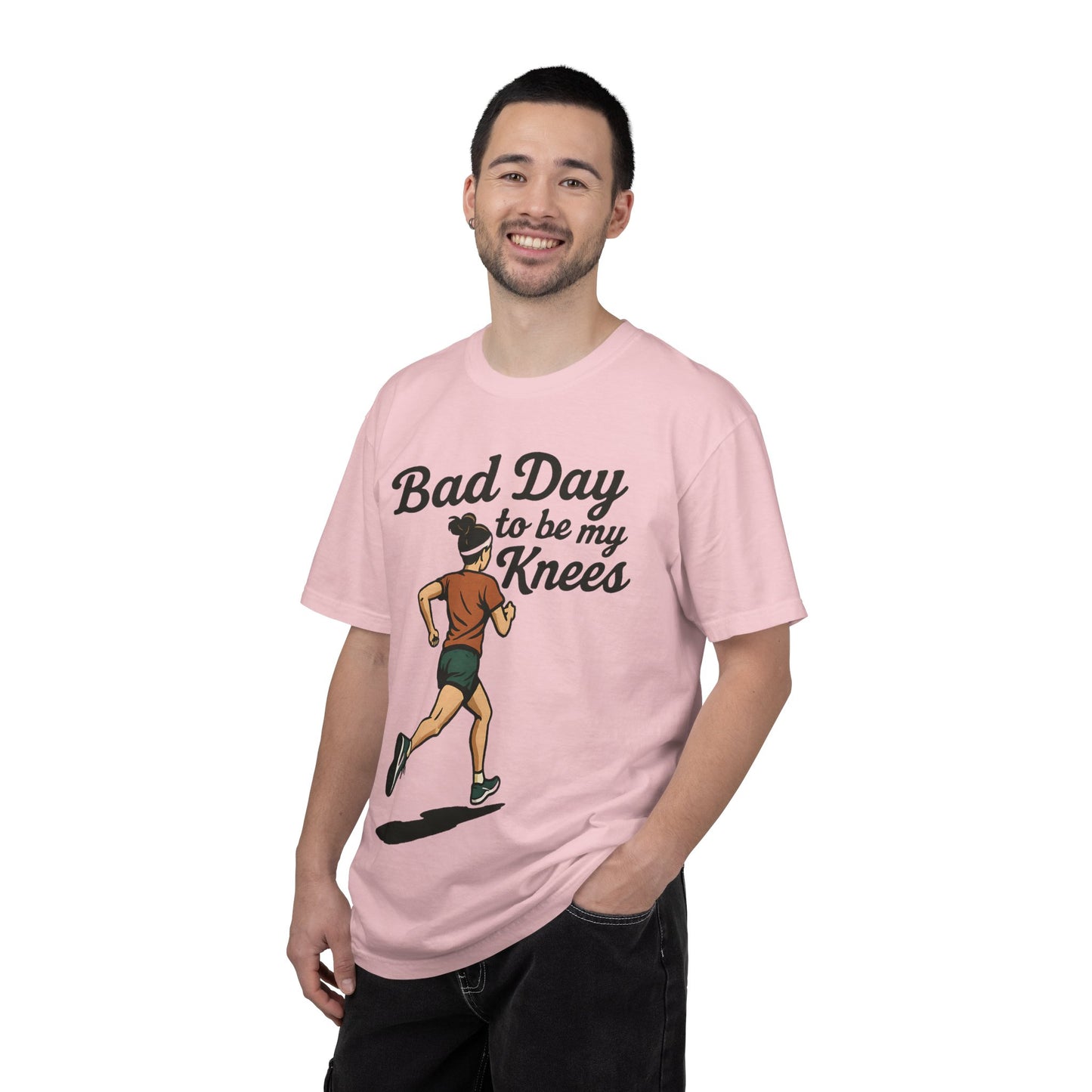 Bad Day to Be My Knees Running T-Shirt — Funny Runner Gift