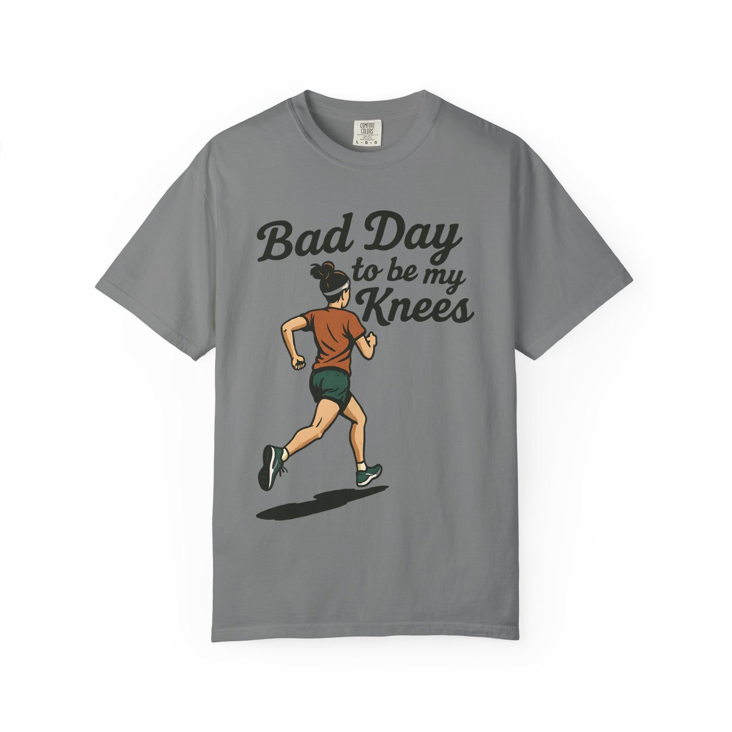 Bad Day to Be My Knees Running T-Shirt — Funny Runner Gift