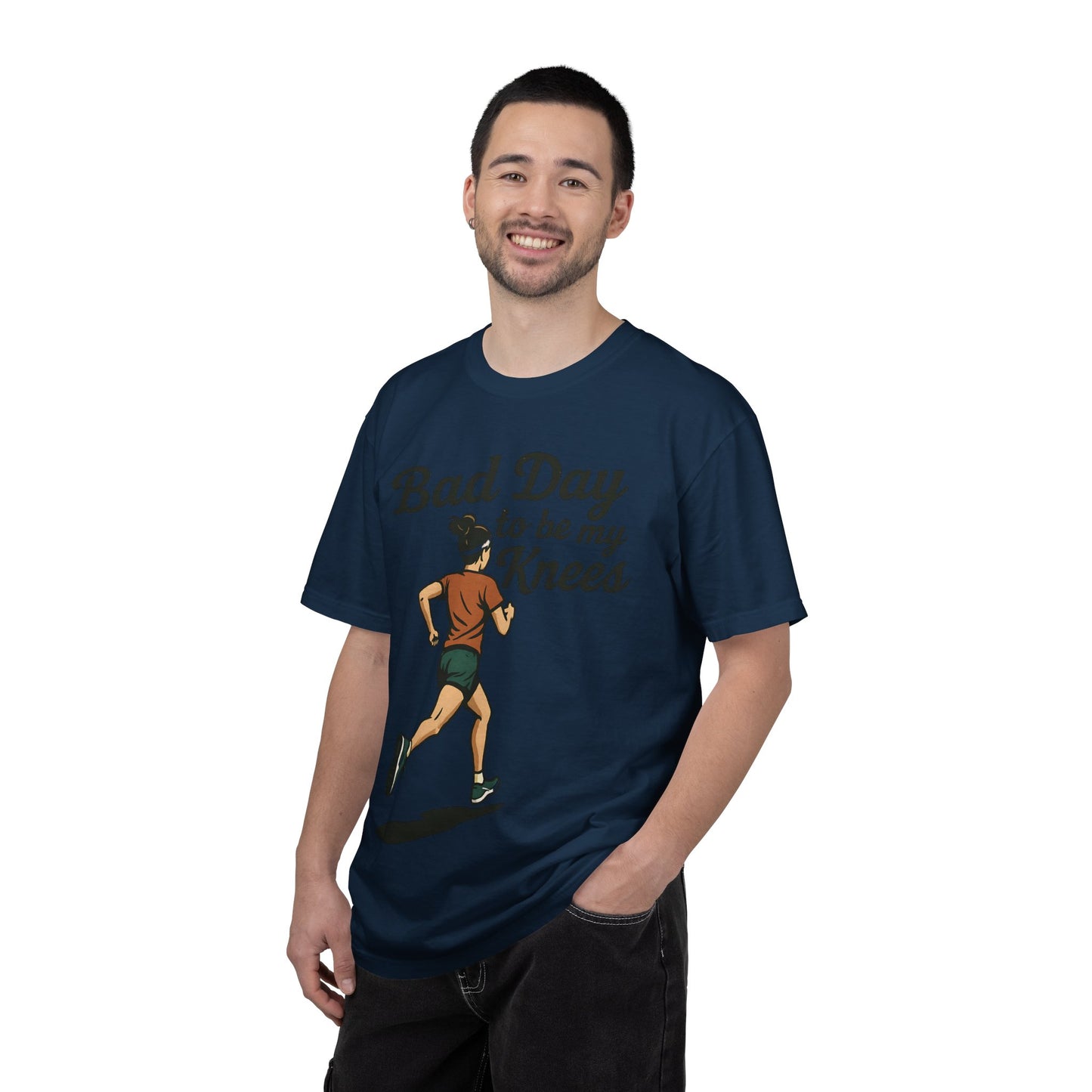 Bad Day to Be My Knees Running T-Shirt — Funny Runner Gift