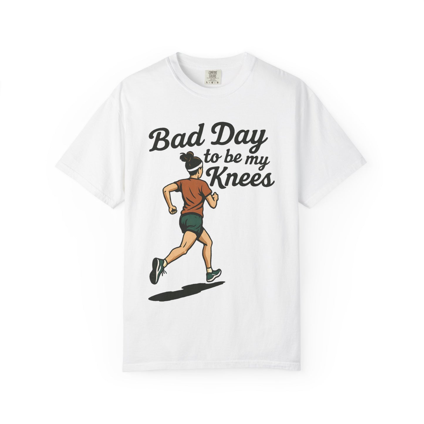 Bad Day to Be My Knees Running T-Shirt — Funny Runner Gift