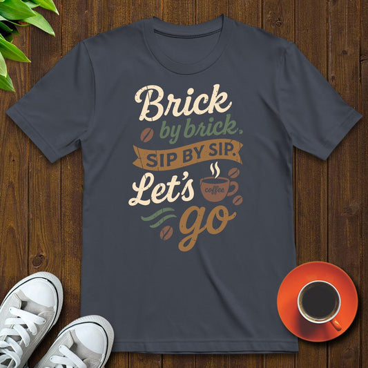 Brick by brick T-shirt - Witty Brews