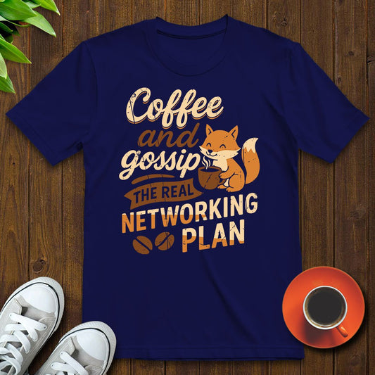 Coffee and gossip T-shirt - Witty Brews