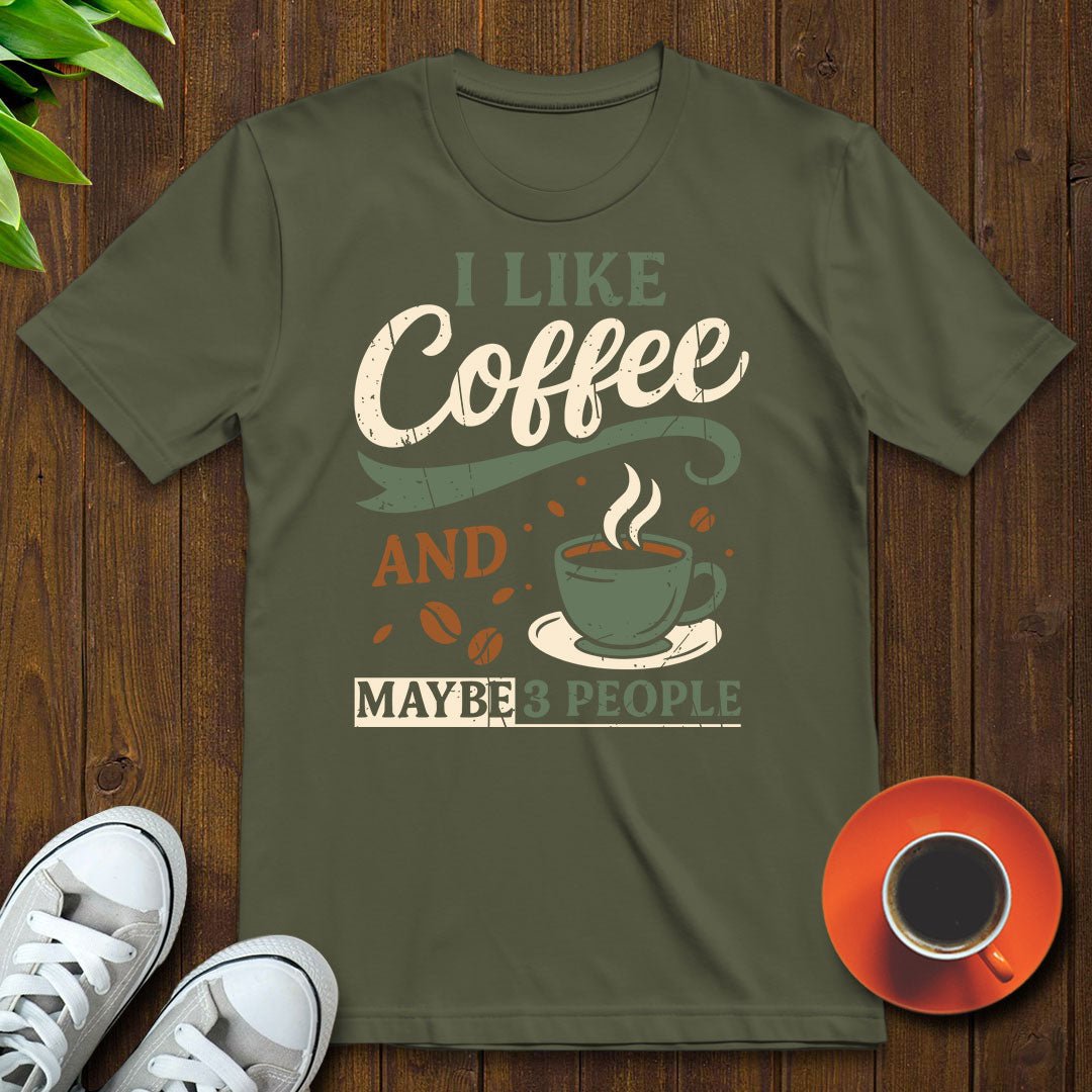 coffee and maybe 3 T-shirt - Witty Brews