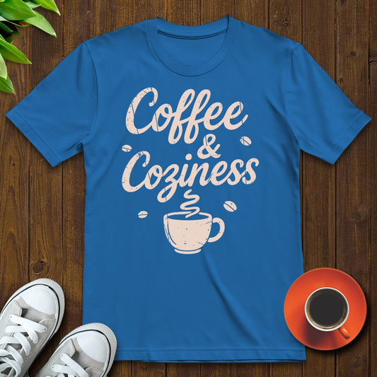 Coffee Coziness T-shirt - Witty Brews