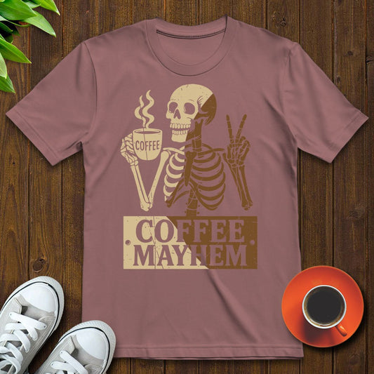 Coffee Mayhem T-shirt - Witty Brews