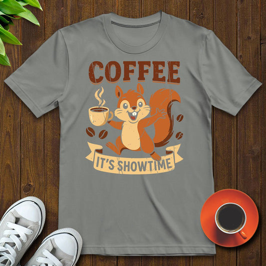 Me after coffee Its showtime T-shirt - Witty Brews